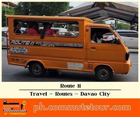 davao city jeepney routes|Commute Davao.